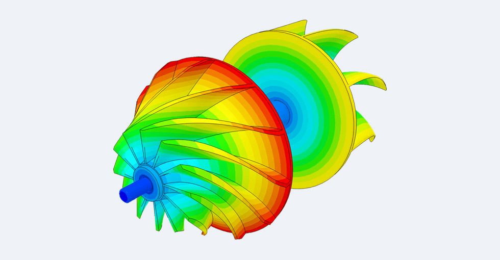 Simulation einer Axialpumpe